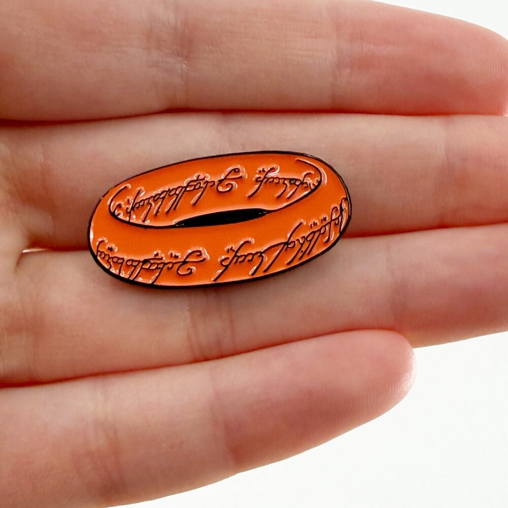 Lord Of The Rings Inspired Gollum The One Ring Enamel Pin